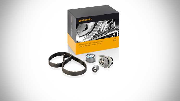 CRP Automotive ContiTech TB244-186K1 Timing Belt Tensioner Kit 