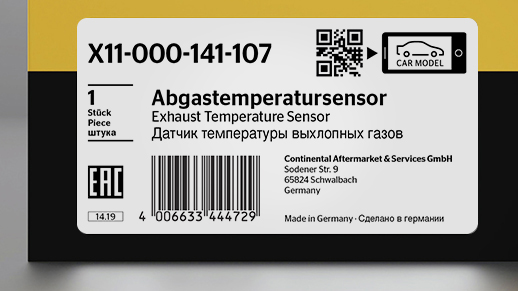 Product label