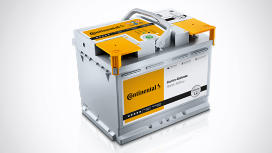 Start-stop battery with EFB technology - Continental Aftermarket