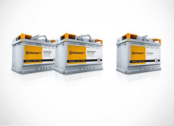 Start-stop battery with EFB technology - Continental Aftermarket