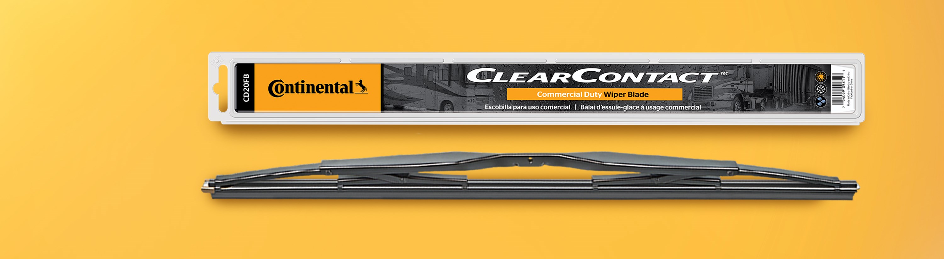 Clearcontact Commercial Duty Wiper Blades Header