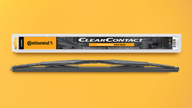 New Continental ClearContact Commercial Duty Wiper Blades Built Tough for Trucks, Buses, and RVs