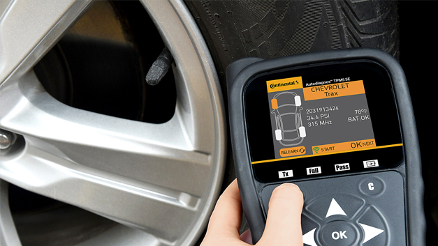 Continental Autodiagnos TPMS SE Increases Tire Service Opportunities for Multiple Bay Shops