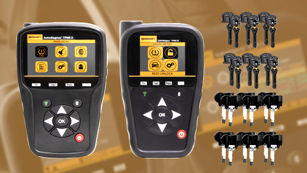 Continental Offers Autodiagnos TPMS Tools and REDI-Sensor TPMS Sensors in a Turnkey Bundle 