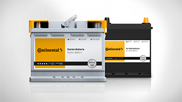 Starter battery with lead-acid technology