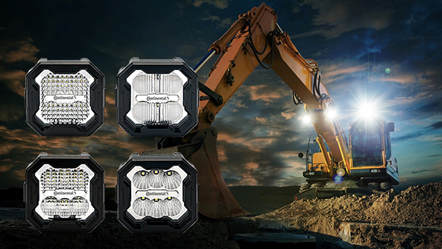 Continental Introduces NightViu® LED Working Lights for Construction and Off-Highway Applications